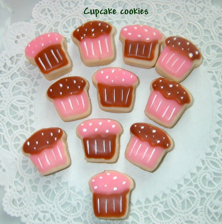 cupcake cookie birthday